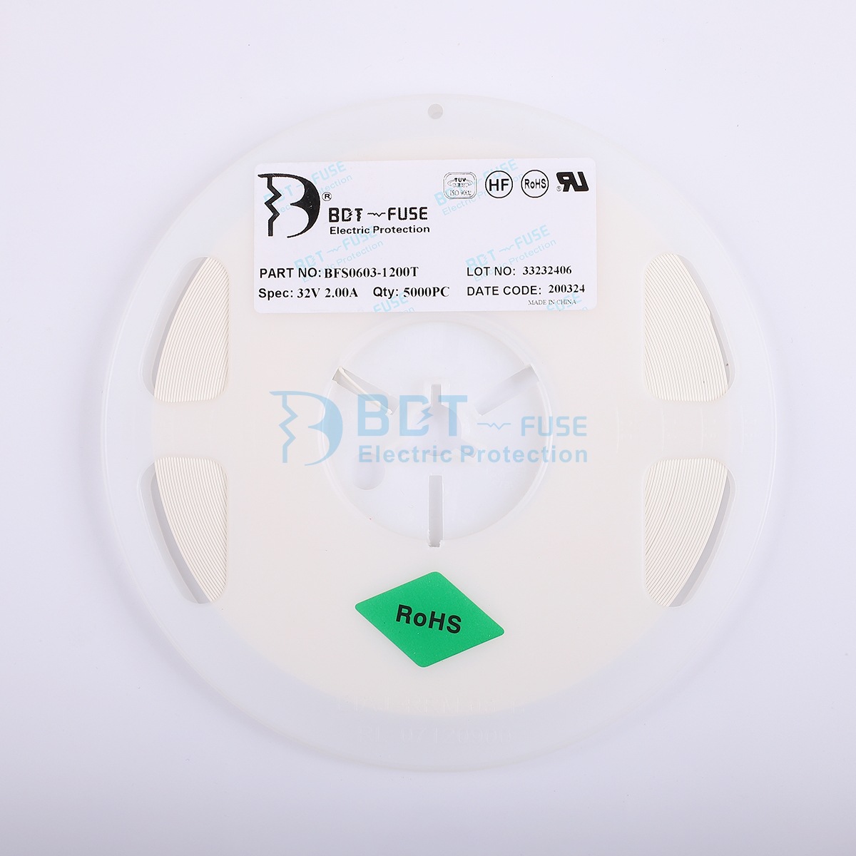 BDT宝电通科0603贴片熔断保险丝BFS0603-1250T 0603 2.5A32V63V