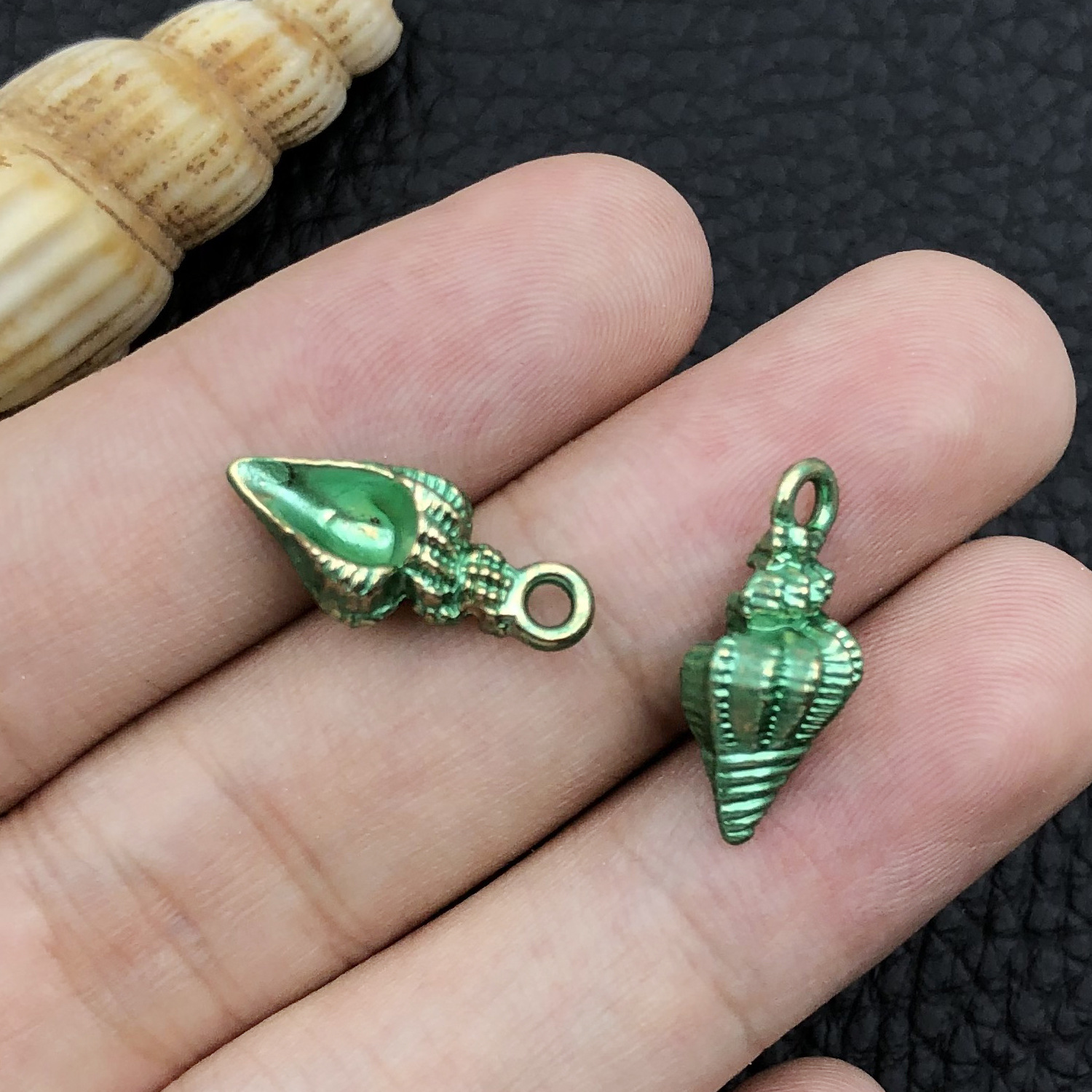 1 gota de aceite verde concha marina-1.71g9x19-8599