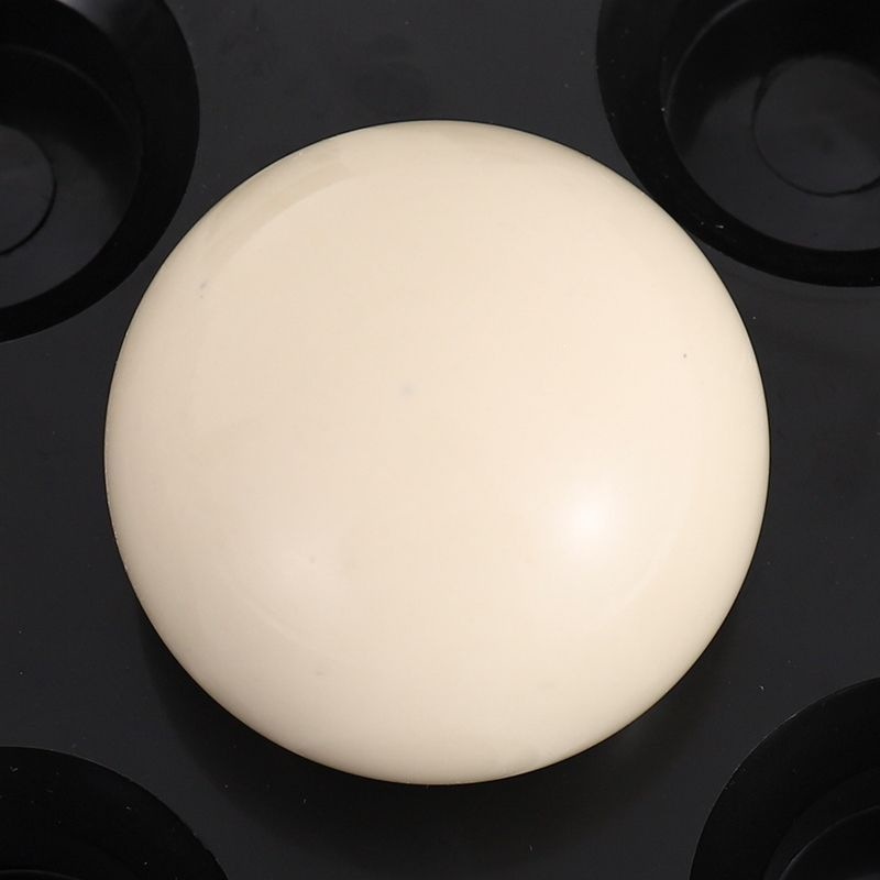 A high-quality A-grade ordinary middle eight table ball (5.7CM) - milky white cu…