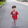 防蚊男童男女新款t恤