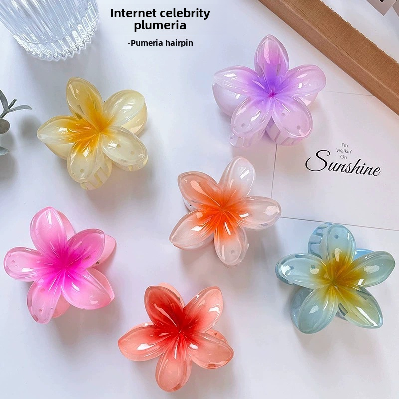 Egg flower clip female 2024 new high-grade hair accessories clip headdress hairpin large Back Shark clip_voghion.com