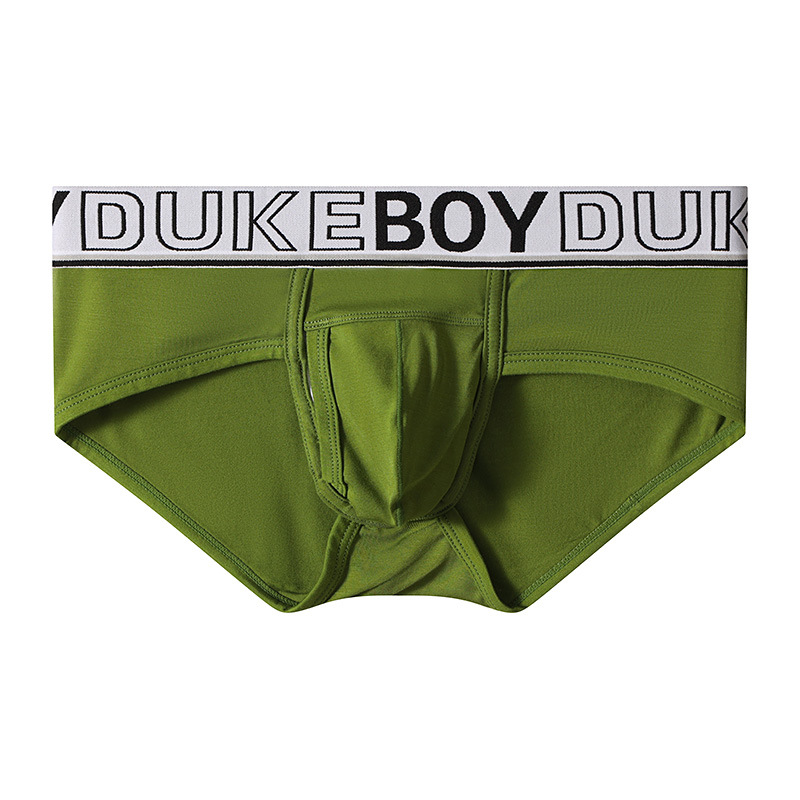 New Side Opening Men's Underwear Bullet Separate Thin Comfortable Sexy Soft U-Convex Large Pocket Briefs