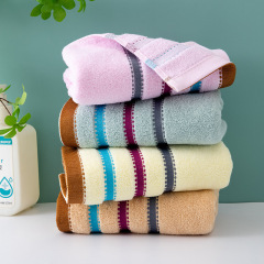 高檔純棉毛巾吸水加厚洗臉毛巾成人家用長絨棉全棉禮品毛巾批代發