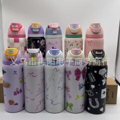 国境を越えたアマゾンebayの起爆金Owala 32oz 24ozステンレス車載保温カップ