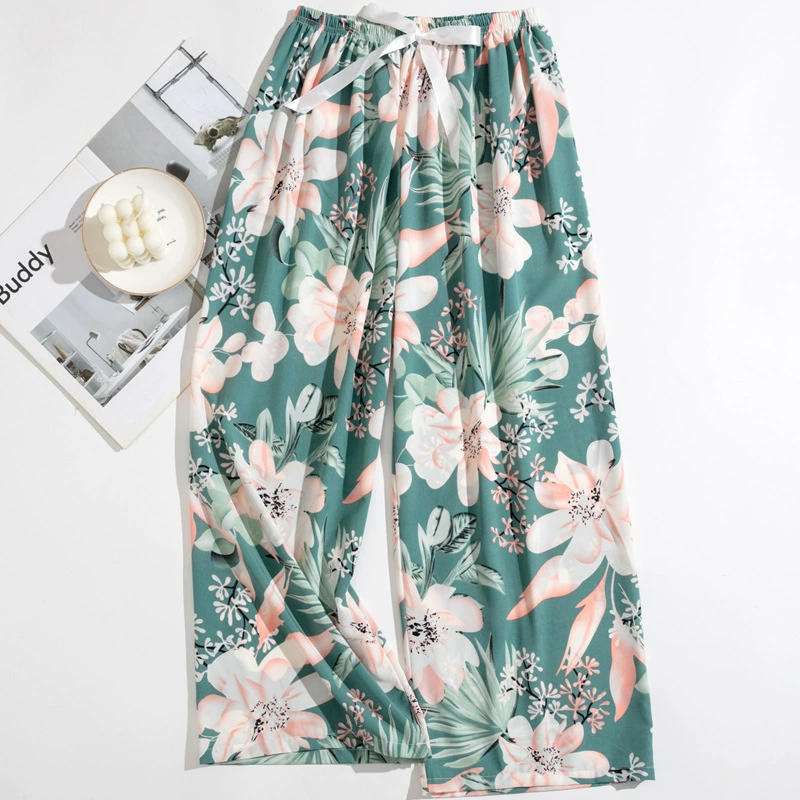 (Cross-border trading), summer thin comfortable cartoon trousers, oversize