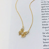 远梵 Brand necklace, zirconium, pendant, 925 sample silver, European style, light luxury style, suitable for import