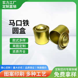 40克装金属茶叶罐密封通用食品铁罐水果茶花茶防潮包装铁盒现货