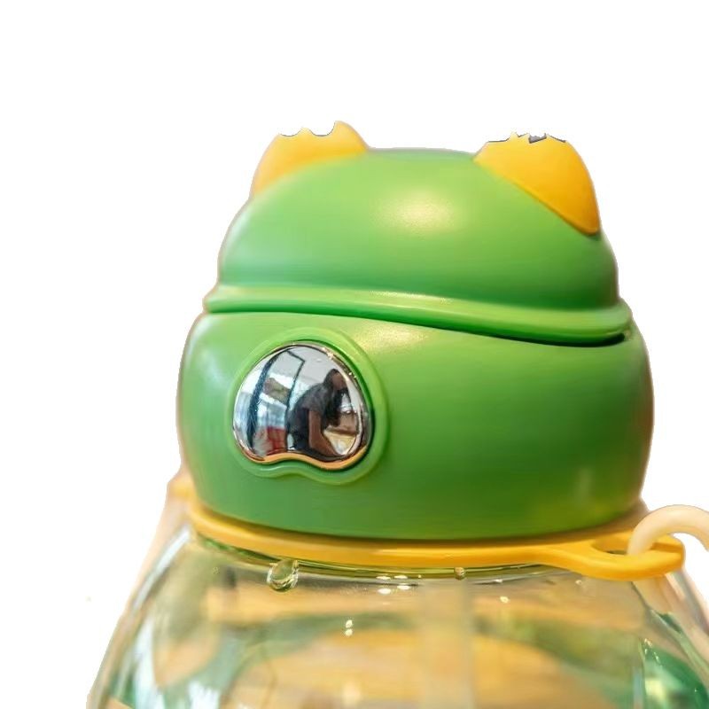 Tianyi nueva taza de paja para bebés con cinturón portátil para jardín de infantes, taza de agua para bebés encantadores