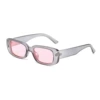 Transparent gray frame powder