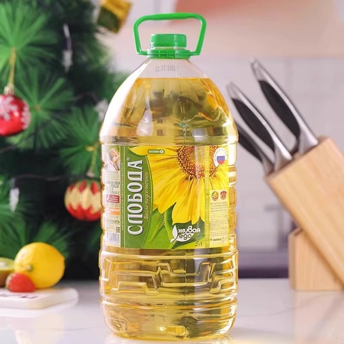 Russian original imported cold-pressed sunflower seed oil non-GMO large barrel household nutritional and healthy vegetable oil