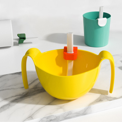 Repeat Use baby To eat soup Infants straw parts Buckle children Complementary food silica gel straw