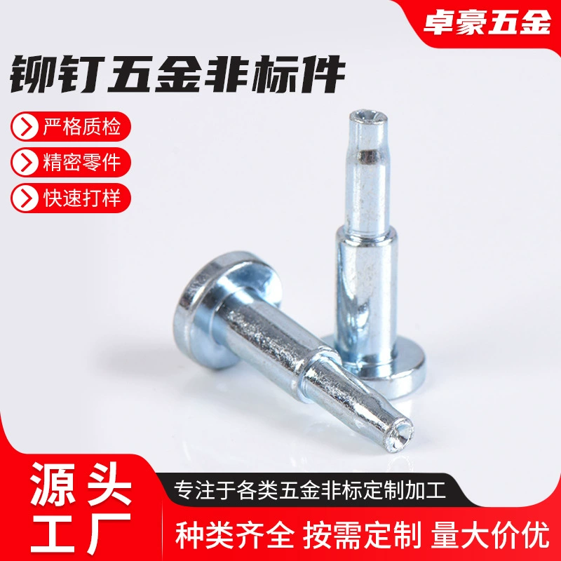 Нестандартная часть заклепки оборудования _ токарный станок с ЧПУ _ токарная и фрезерная композитная токарная обработка