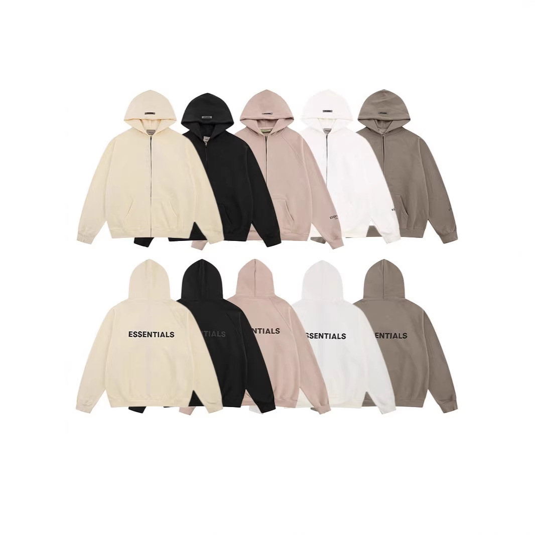 FOG, a cross-border streetwear brand, has relaunched its ESSENTIALS line featuring new autumn/winter styles including double-layered zip-up hoodies and casual jackets.