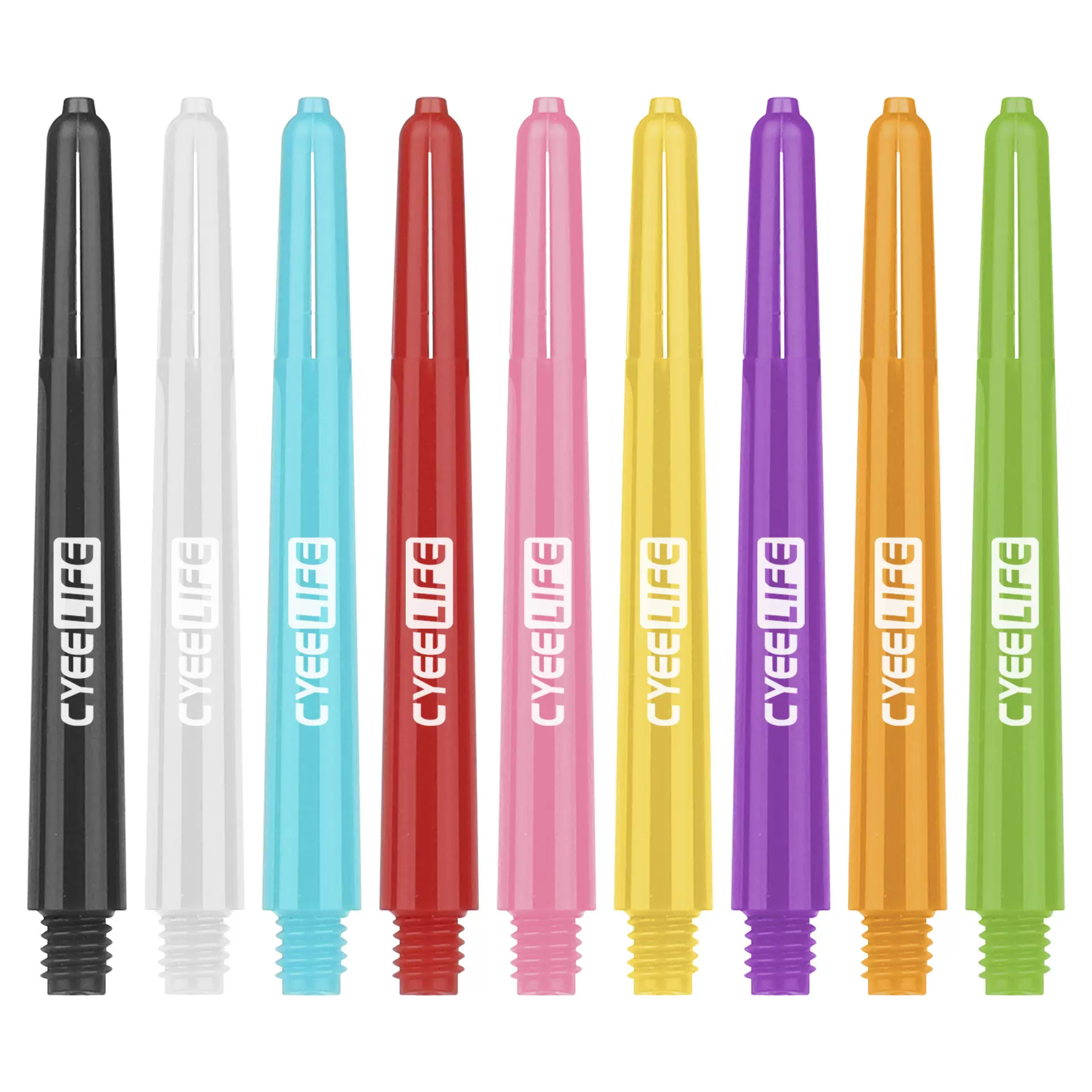 CyeeLife 2ba飞镖杆PC 塑胶杆飞镖配件适用所有飞镖 soft darts