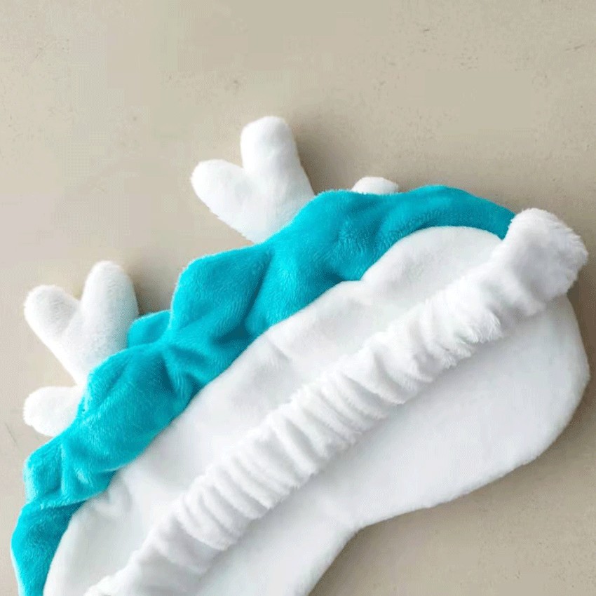 En stock transfronterizo pequeño dragón blanco muñeca cuello almohada anime muñeca periférica en forma de U almohada de viaje almohada