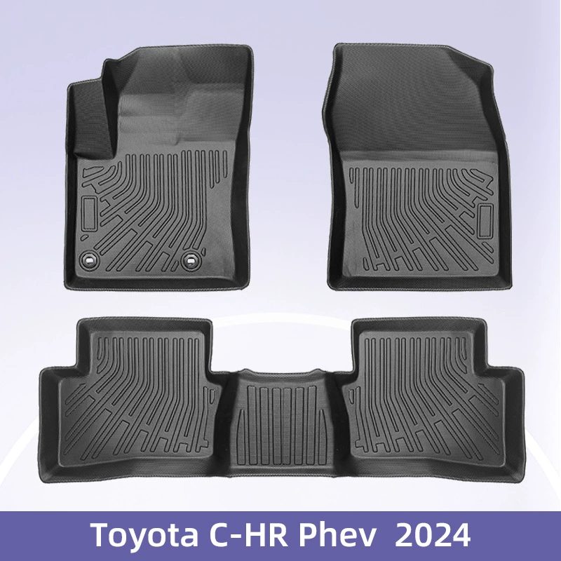 Для Toyota C-HR Phev 2024 Топливо 3D 24/7 Материал TPE Автомобильная подушка Подкладка