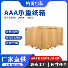 格润源头厂家电机数控设备汽车配件八角高耐破特大特硬重型纸箱