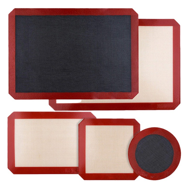 Silicona Hollow hornear estera de fibra de vidrio hornear pan estera galleta puff estera hornear horno Mat nano hornear Mat mat