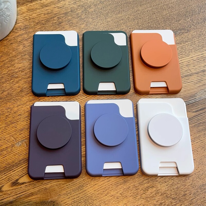For MagSafe Customized Logo Strong Magnetic Suction Card Case Air Bag Bracket iPhone16 Apple 154 Phone Case