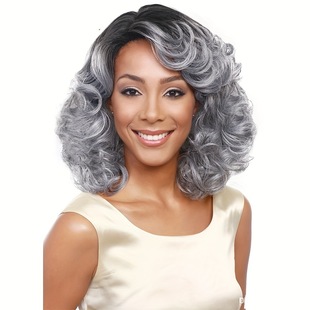 AliExpress foreign trade factory wholesale African short curly hair wig supply stable in stock now factory direct sales
