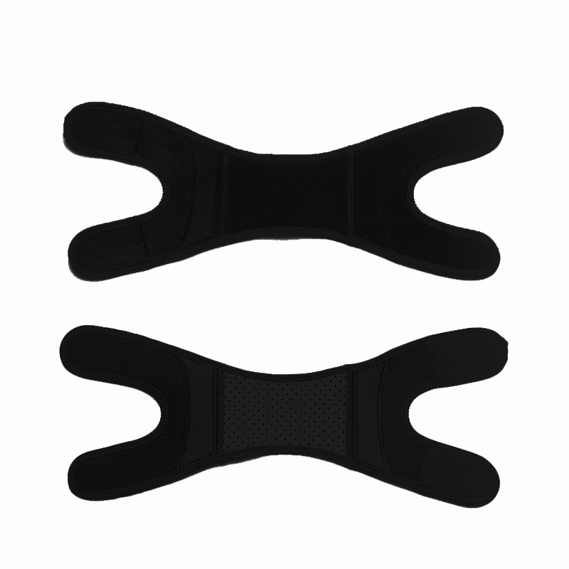 Abierto rótula cinturón deportes rodillera material de buceo malla ajustable neopreno rodillera deportes al aire libre suministros