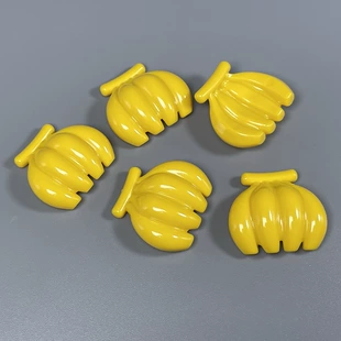 Мини-конструктор MOC: подушка-банан и фрукты