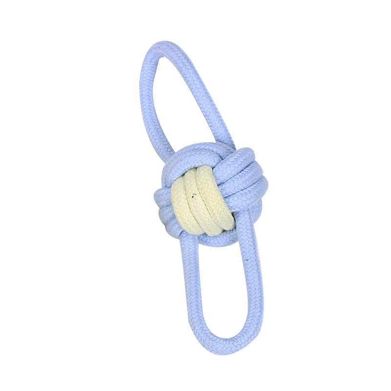 Wholesale Simple Molar Multicolor Braided Cotton Rope Pet Toy Ball Nihaojewelry display picture 1