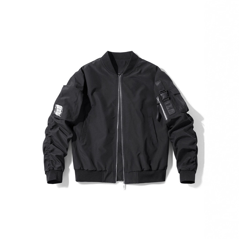 Amazon Outdoor Autumn European Size Men's Soft Shell Jacket Stand Collar Sports Baseball Uniform Air Force Flight Jacket Cross-Border Amazon Outdoor Autumn European Size Men's Soft Shell Jacket Stand Collar Sports Baseball Uniform Air Force Flight Jacket Cross-Border