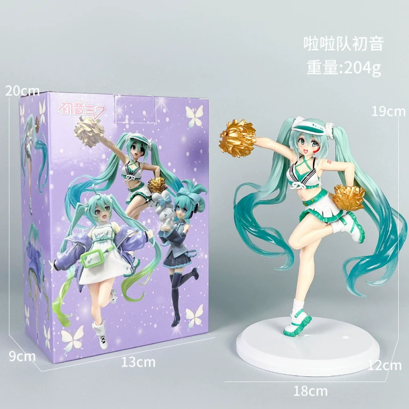 Фигурка Hatsune Miku, 20 см, многопозовая аниме модель, варианты в коробке/в пакете