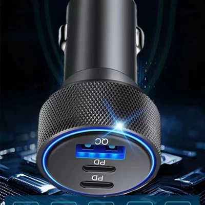 Alloy Car Charger Qc3.0 — Mobil şarj cihazları