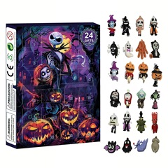 新しいハロウィンイブの終末カレンダーブラインドボックス装飾品クロスボーダー新しいハロウィンブラインドボックスおもちゃのアイデア