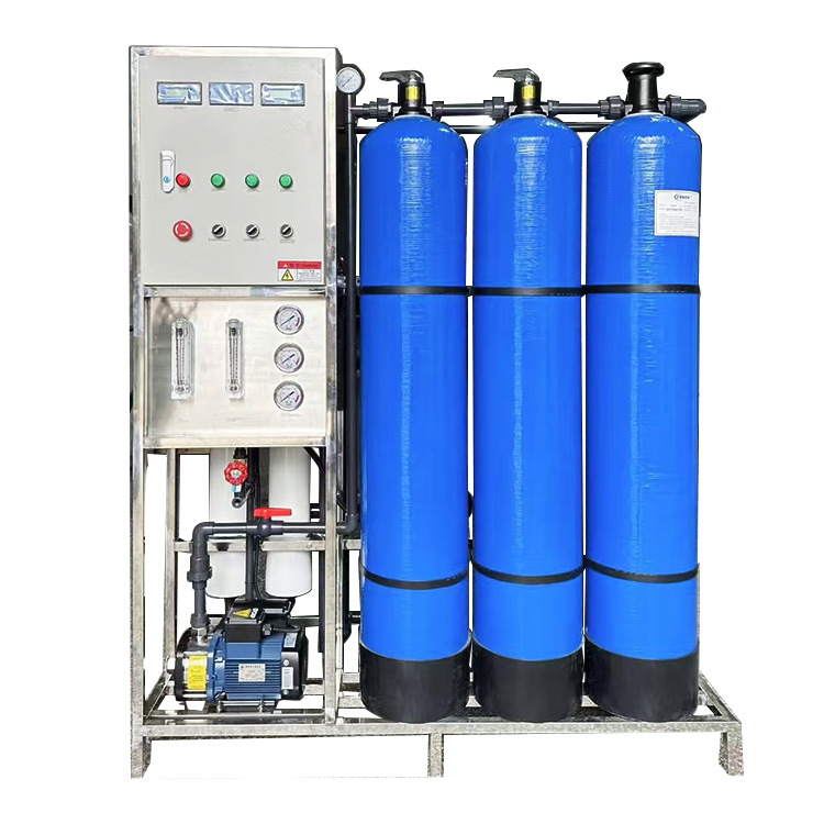 Purificador de agua comercial de alto flujo RO RO purificador de agua pura fábrica de equipos de tratamiento de agua escuela taller agua potable directa