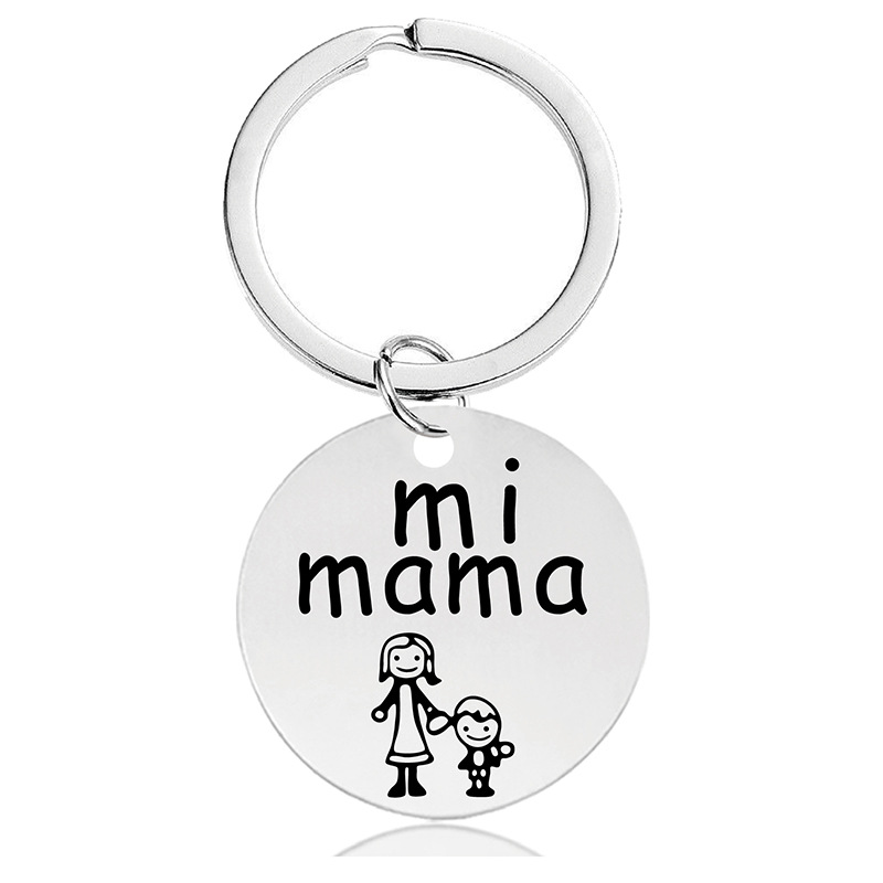母亲节圆牌钥匙扣单图-15