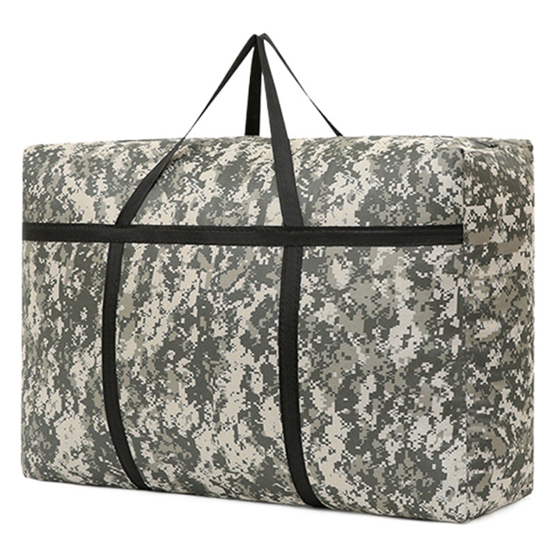 Transfronterizo al por mayor gran bolsa de movimiento engrosada Oxford tela edredón ropa de almacenamiento de equipaje bolsa de embalaje móvil impermeable