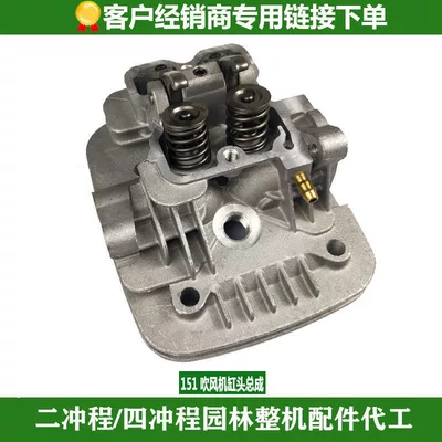 Piston, Backpack Leaf Blower: Gasoline Engine Oil - 151-cylinder-head