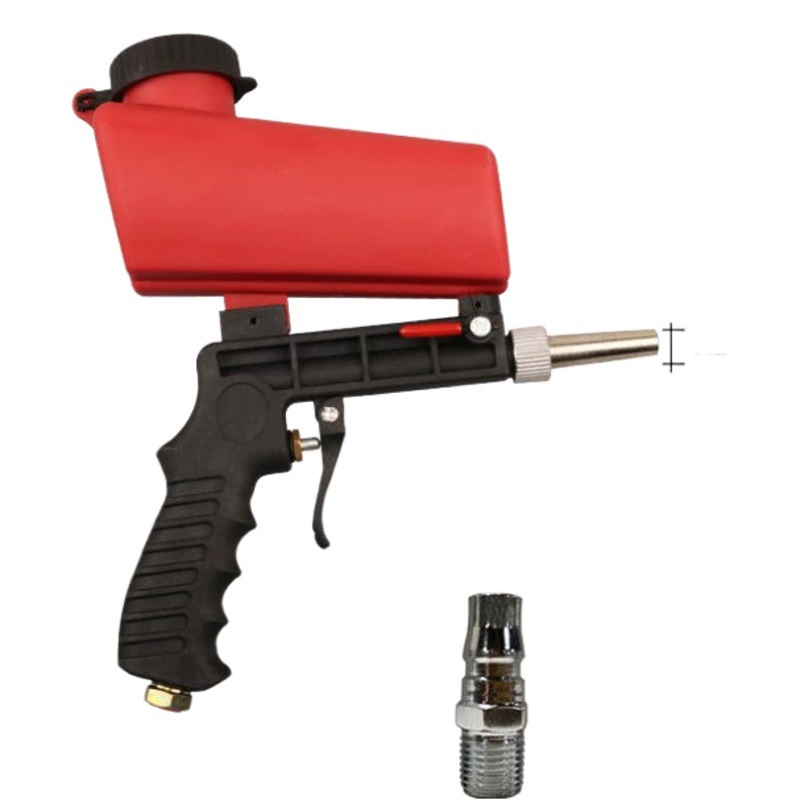 Трансграничная горячая Распродажа небольшой ручной пневматический Пескоструйный пистолет портативный гравитационный пистолет аппаратные инструменты