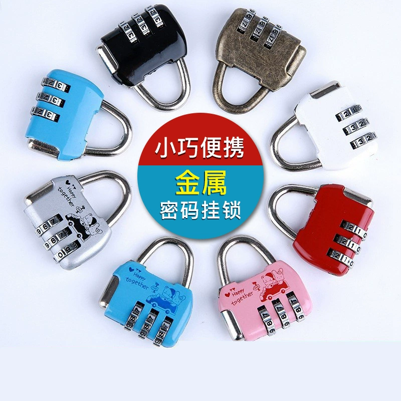 Кодовый замок Замок Мини-замок двери шкафа Бытовой рюкзак Багаж Студенческое общежитие Небольшой замок