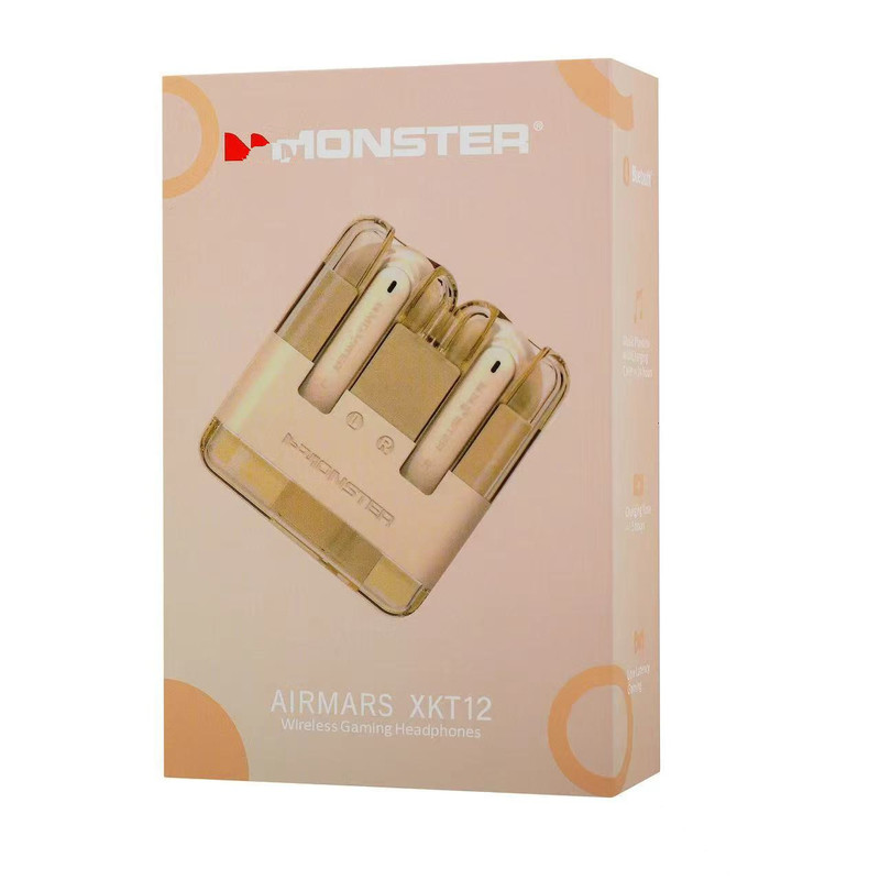クロスボーダー新 XKT12 ワイヤレス Bluetooth ヘッドセットセミインイヤースポーツランニング磁気透明充電ボックス通話|undefined