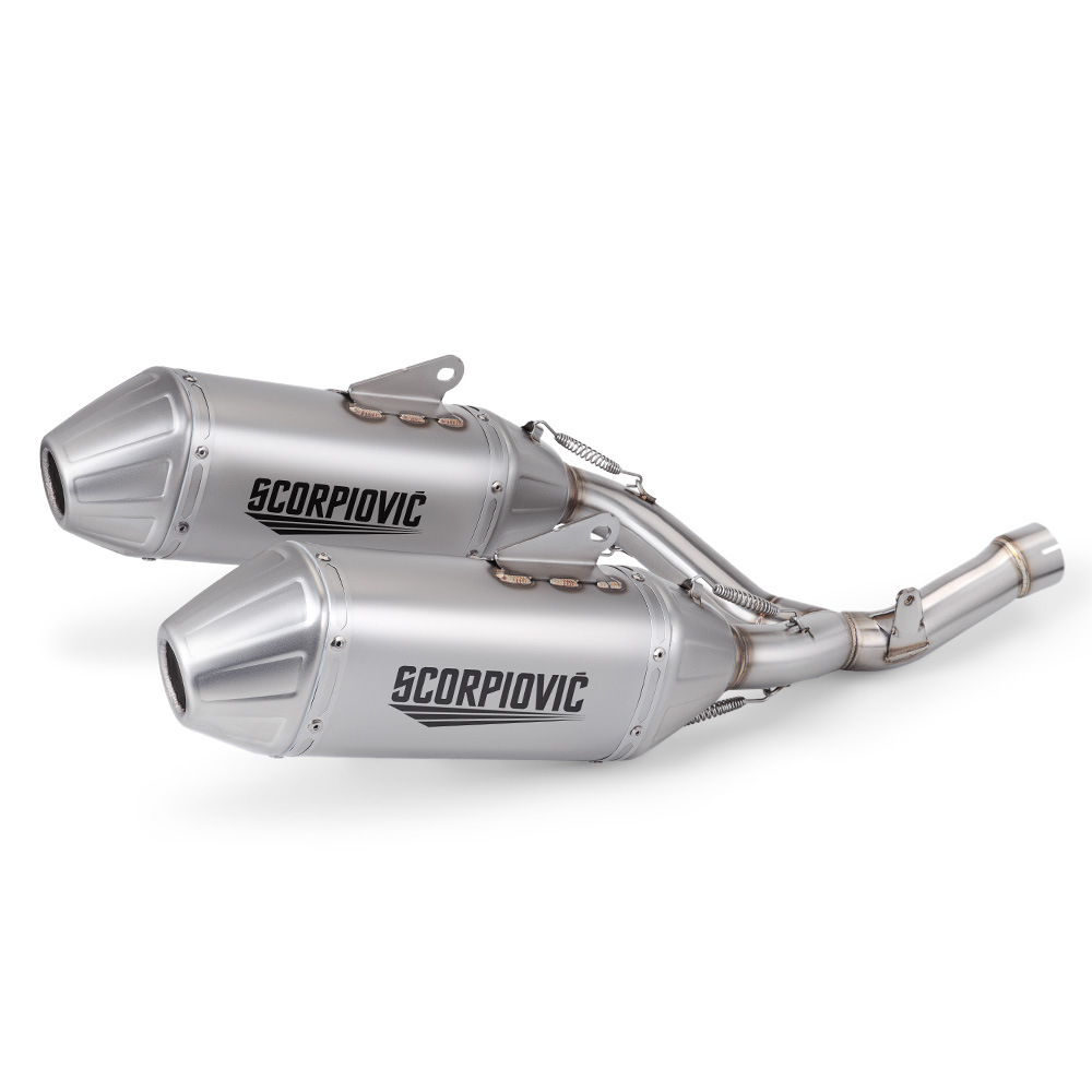 Motorcycle Exhaust Pipe Modified Crf450R Exhaust Pipe Tail Section Set Off-Road Exhaust Pipe 2015-2020
