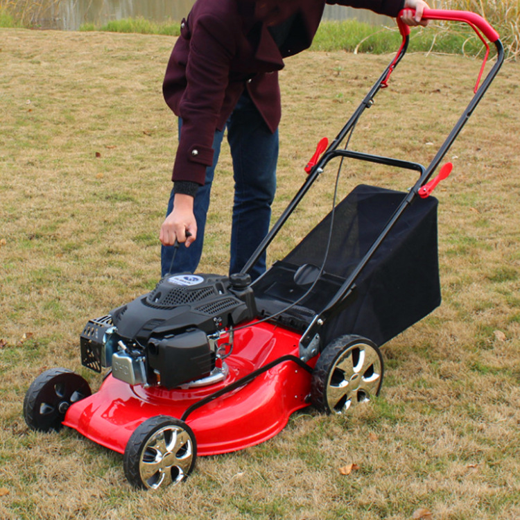 16/18/20/21英寸四冲程汽油剪草机 草坪除草修剪机 手推式割草机