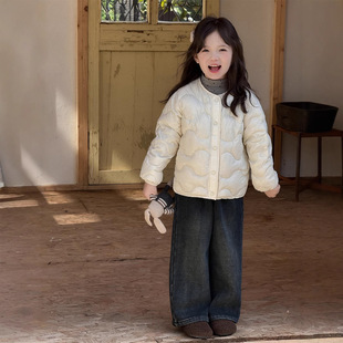 [555 Big Sale No. Returns] down Jacket 2024 Winter Girls 90 White Duck down Liner Jacket Campus Handy Gadget
