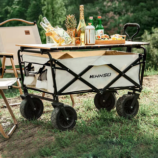 Camp Camping Car Express Trolley Foldable Travel Picnic Camping Cart Stall Cart
