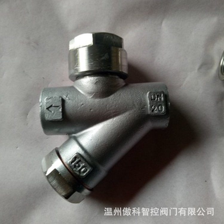 CS19H-16 圆盘热动力蒸汽疏水阀 CS19H热动力式Y型蒸汽疏水阀DN25