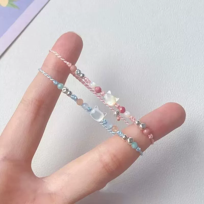 Модный кружевной браслет с плетением, украшение для любимого человека