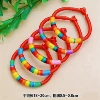 Red ethnic bracelet, ethnic style, 1 pieces