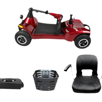 Intelligent Four-wheel Electric Car: Qatlanan elektrik velosipedlər