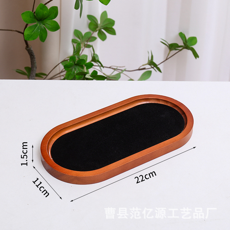 ジュエリートレイ、ビーズジュエリー、木製リングトレイ、ネックレスブレスレット収納ディスプレイ、ブレスレットディスプレイトレイ|undefined