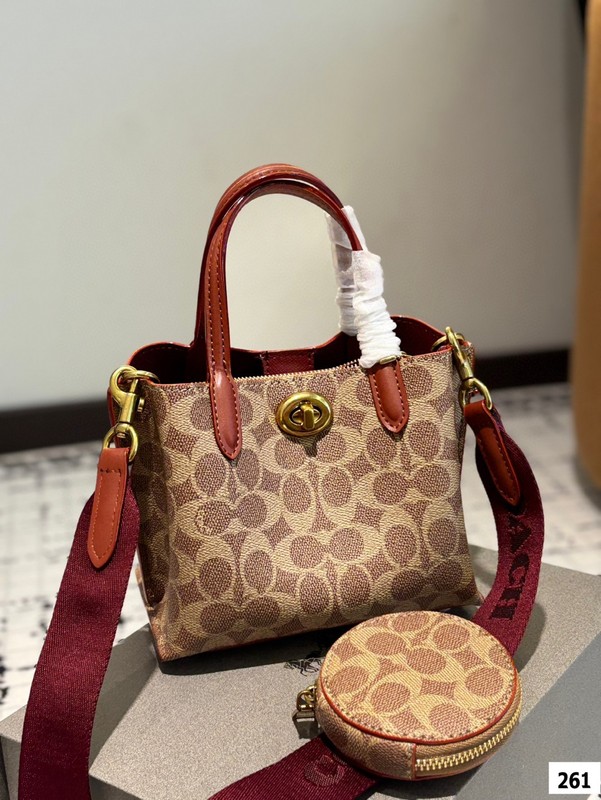 Williow ミニトートバッグ キャリーバッグ ハンドバッグ ショルダーバッグ ロックデザイン|undefined