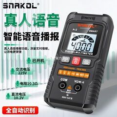 A2语音播报万用表数字高精度智能防烧多功能电工全自动表