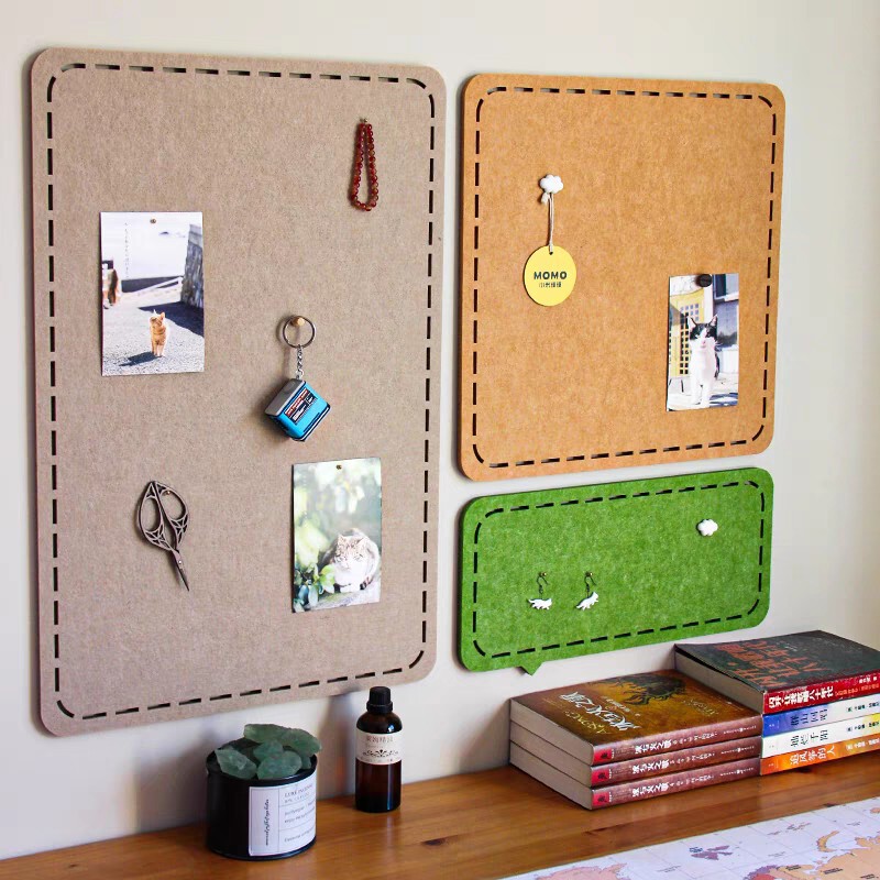 Felt Board Photo Wall Background Board Wall-Mounted Photo Frame Display Soundproof Board Wall Sticker Kindergarten Cork Board Free Felt Board Photo Wall Background Board Wall-Mounted Photo Frame Display Soundproof Board Wall Sticker Kindergarten Cork Board Free